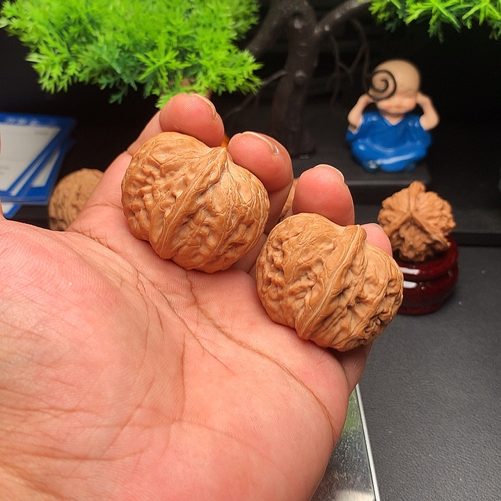 吊坠文玩核桃42平谷元宝