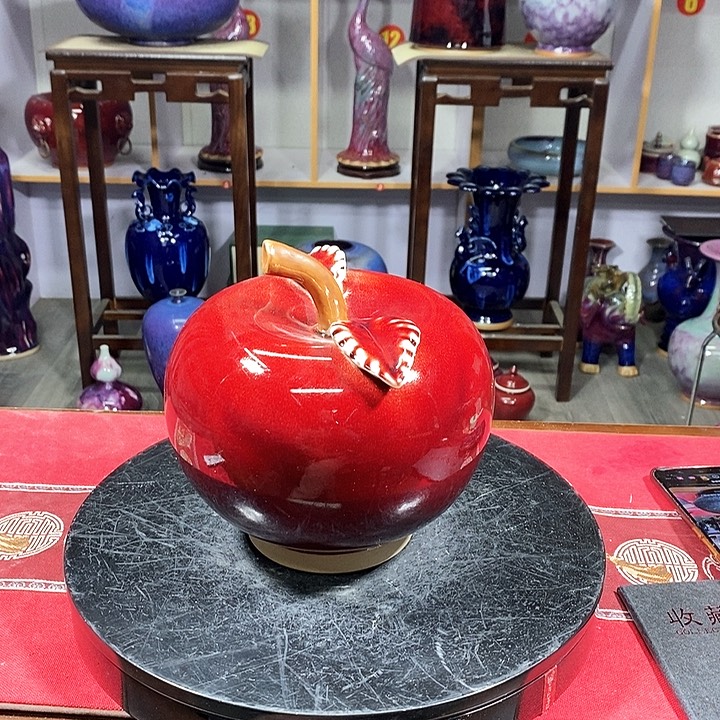 瓶中国神垕精品钧瓷