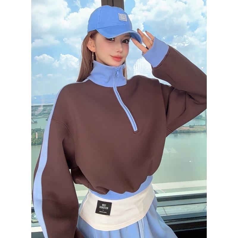 婉君【发发卫衣】秋款艺术风百搭休闲宽松显瘦卫衣LWJ25C3T2288