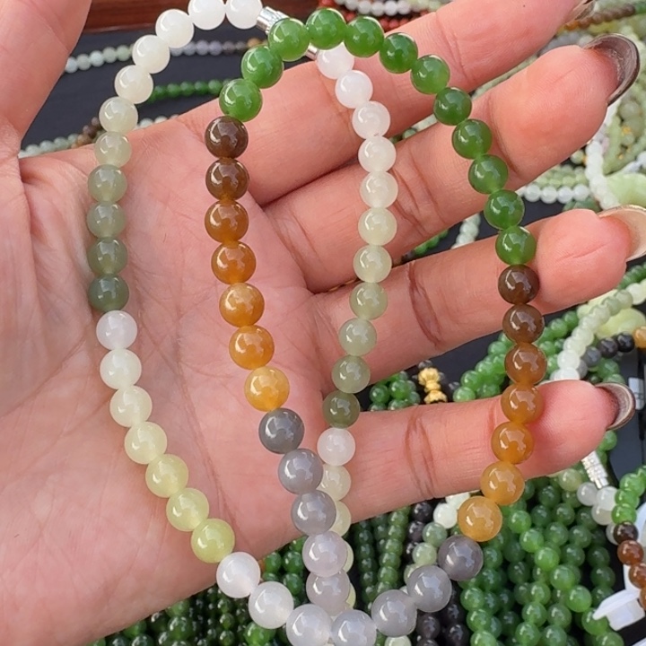 和田玉未镶嵌颈饰卡6