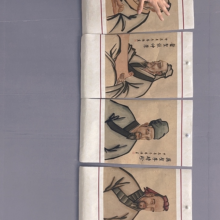 国画纯手绘字画宣纸