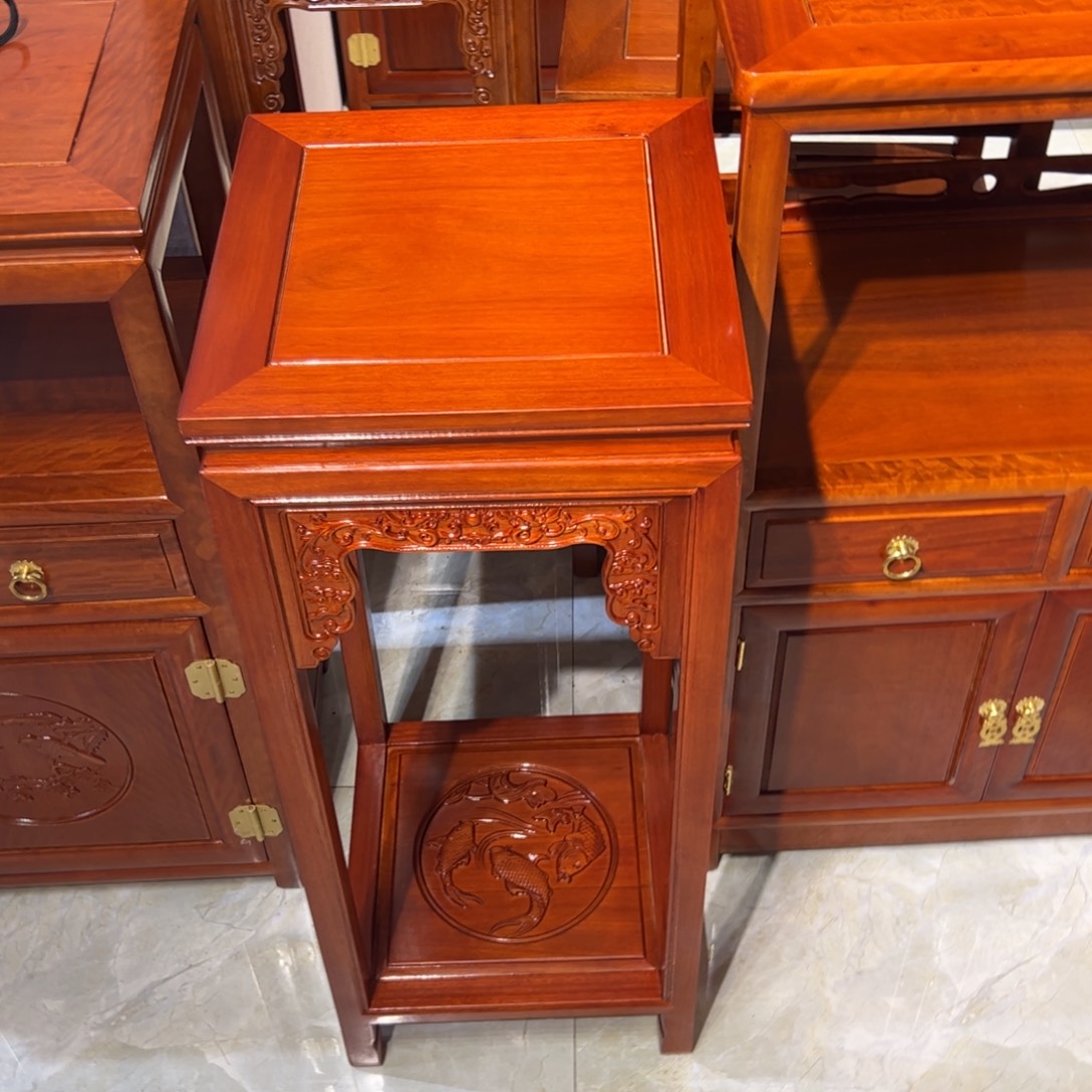 成套家具花梨木类80花架