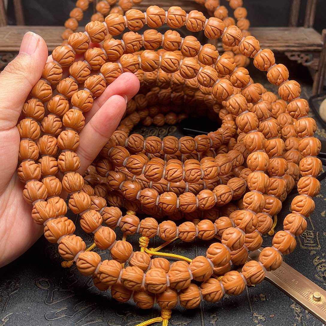 桃核吊坠大肠薄挂