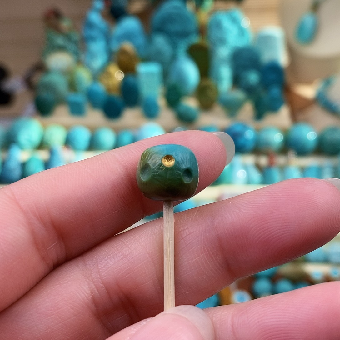 绿松石珠宝奇石未镶嵌