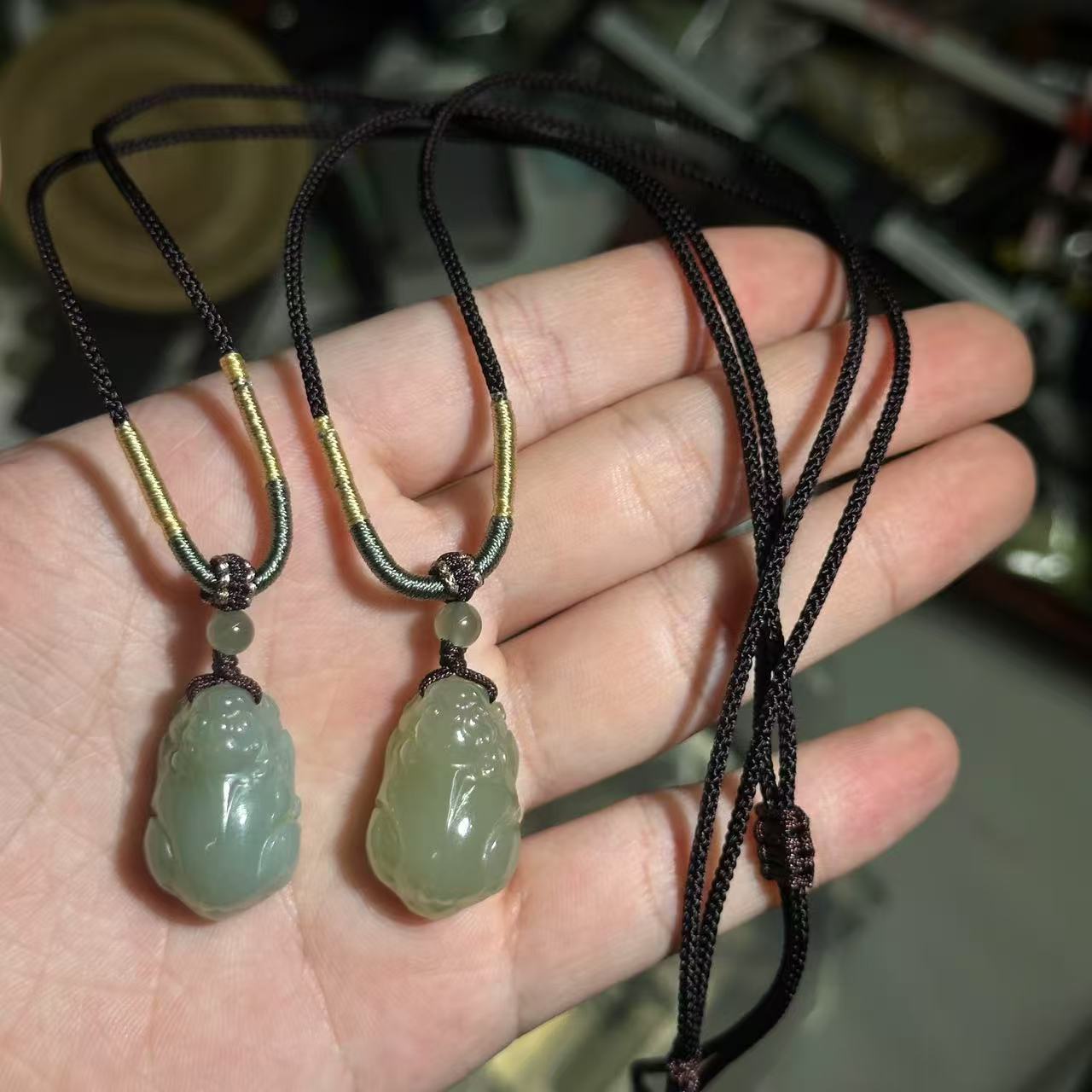 【O51】和田玉貔貅吊坠多样性发其一