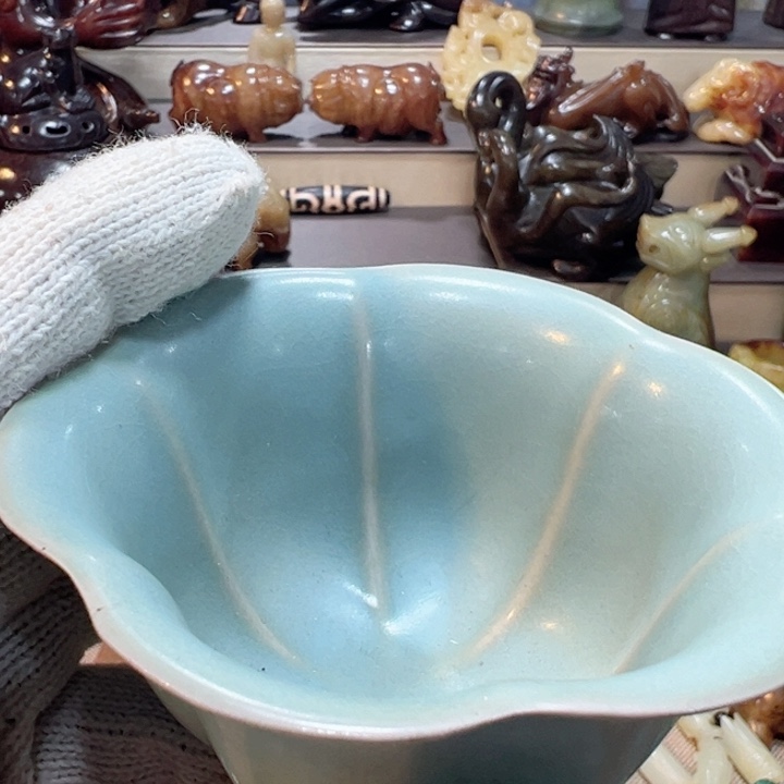 摆件德**裕摆件罐盛宝斋物件