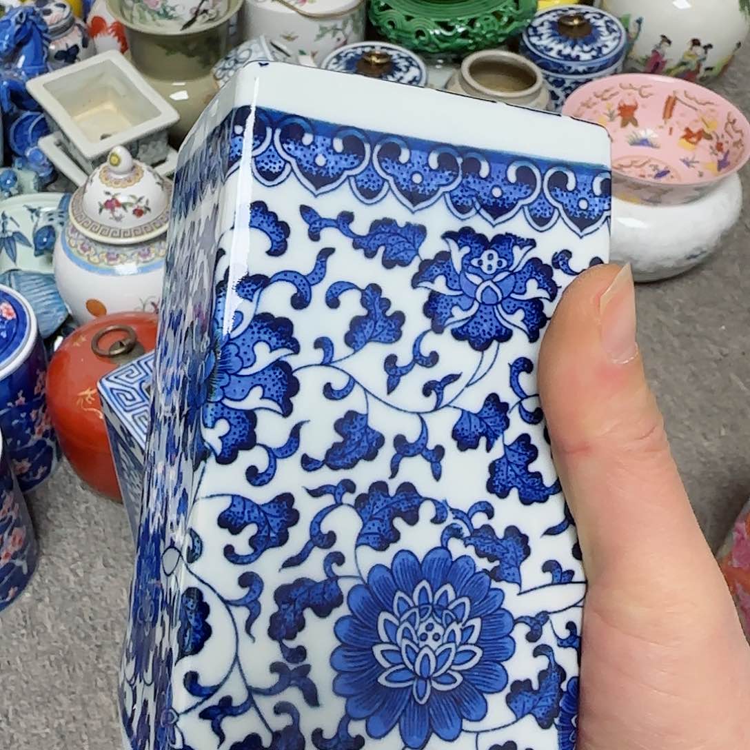 摆件瓷器的工艺技术水平
