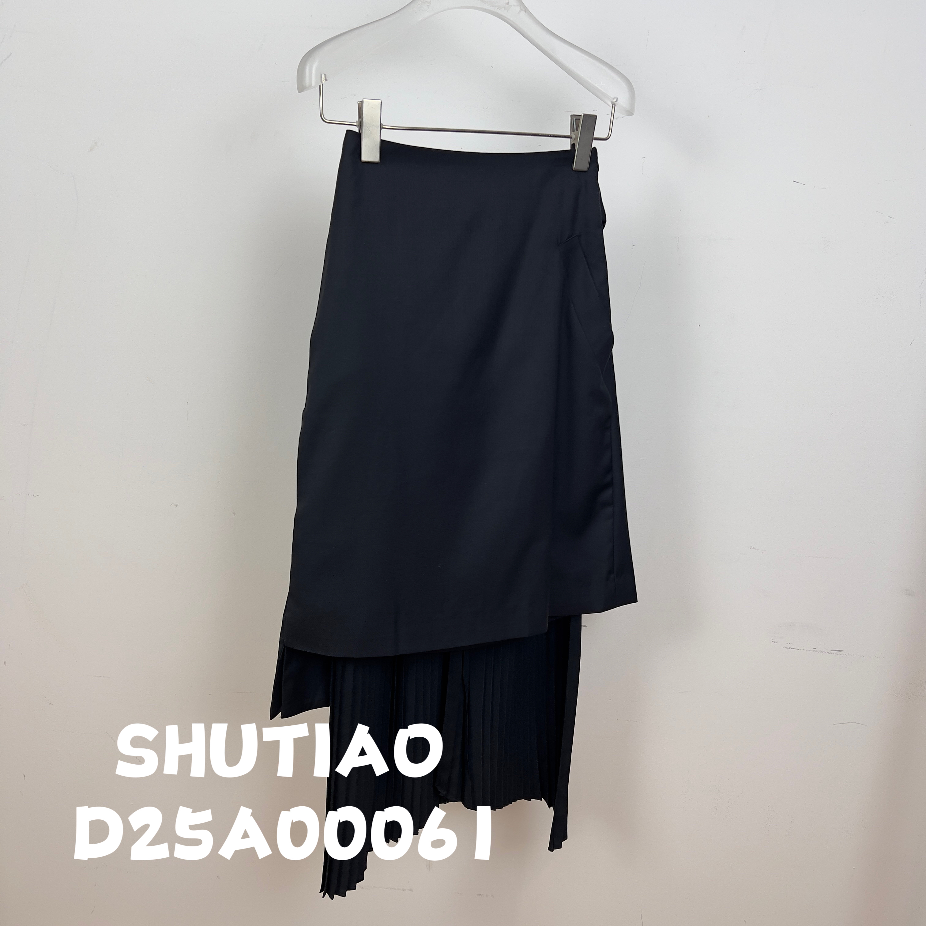 【SHUTIAO】2024秋冬：新款小众设计款裙子D25A00061