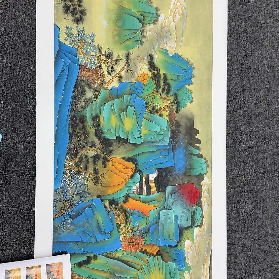 国画多次参加国际比赛