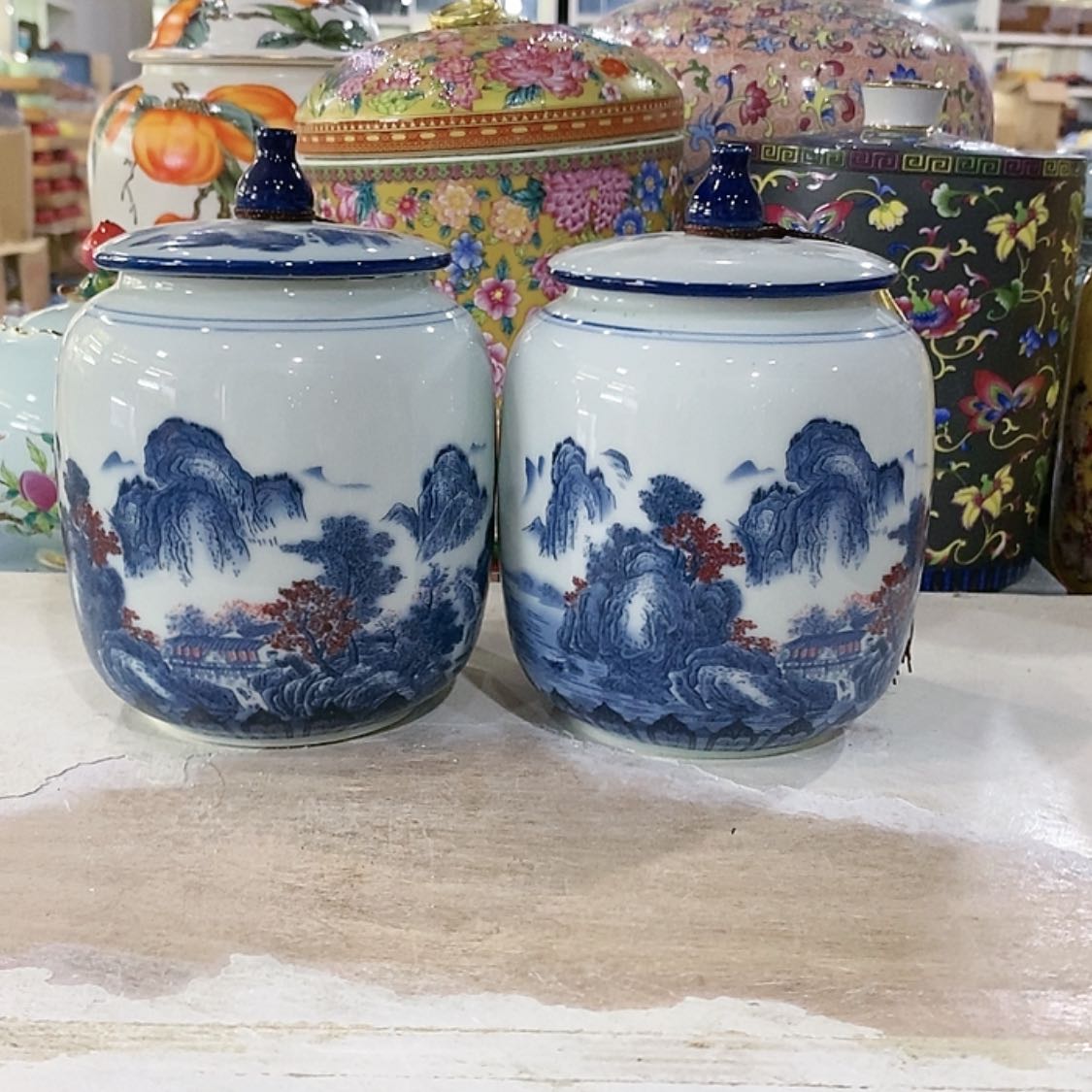 【闪购商品】罐茶叶罐陶瓷陶瓷罐