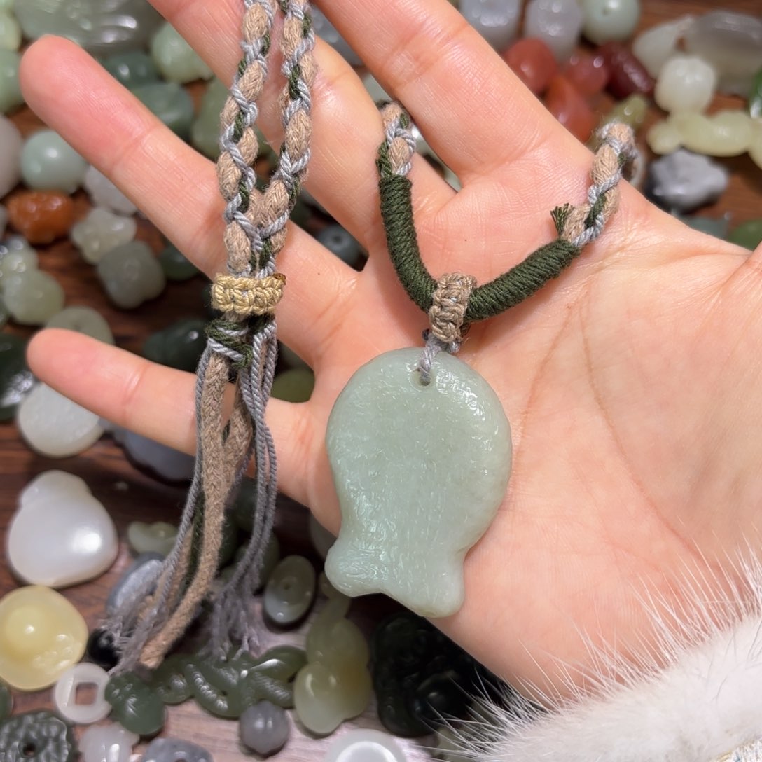 和田玉珠宝半成品未镶嵌