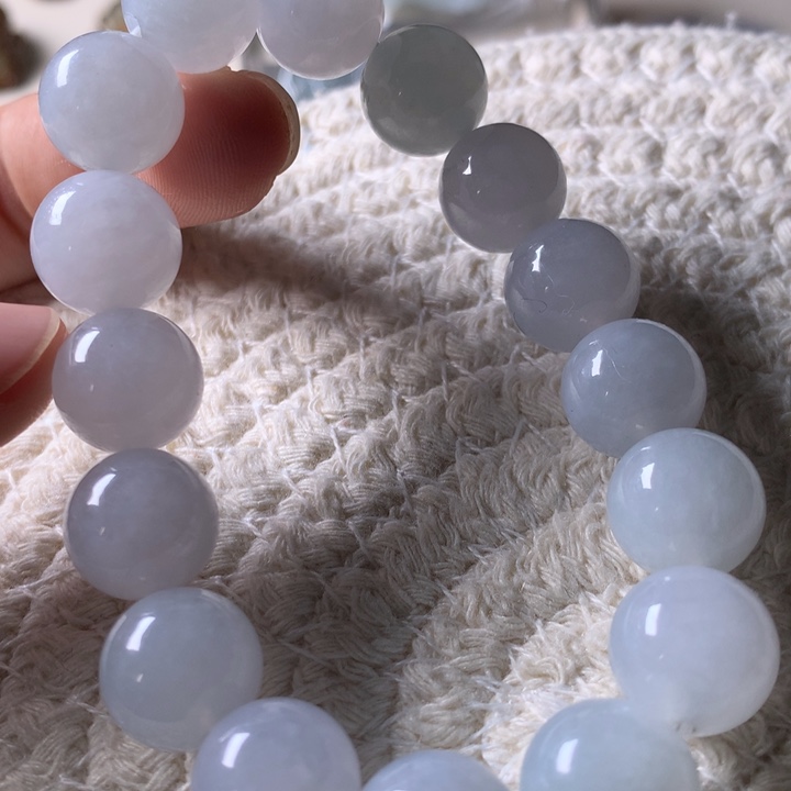 翡翠未镶嵌手串天然翡翠手串卡12