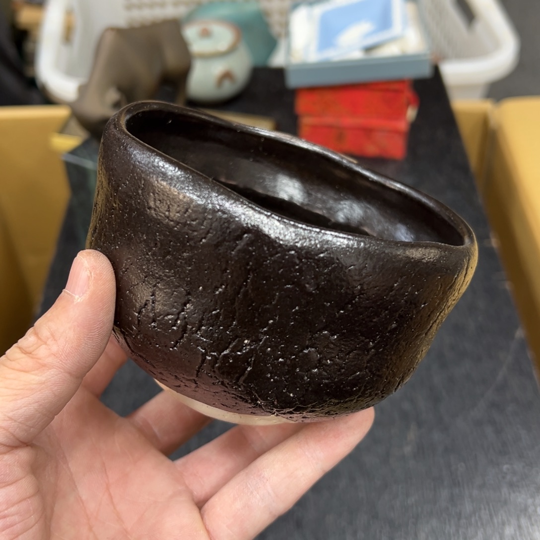 陶瓷日本中古工艺品摆件