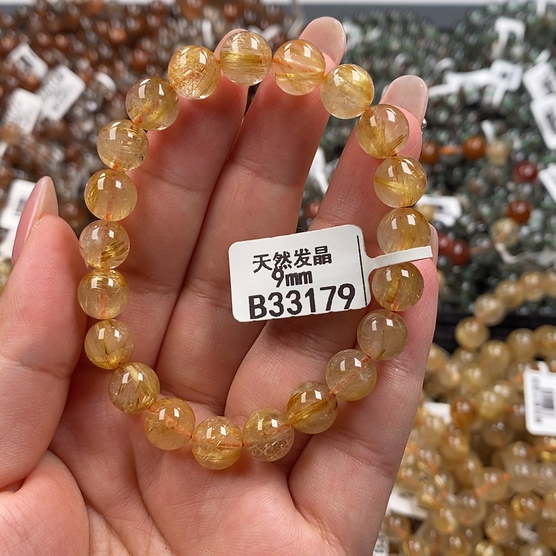 未镶嵌手链水晶水