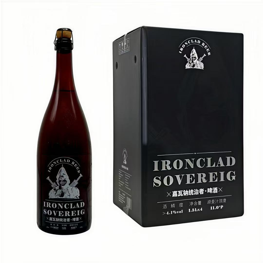 嘉瓦钠统治者全麦精酿啤酒1.5L*4瓶整箱批发