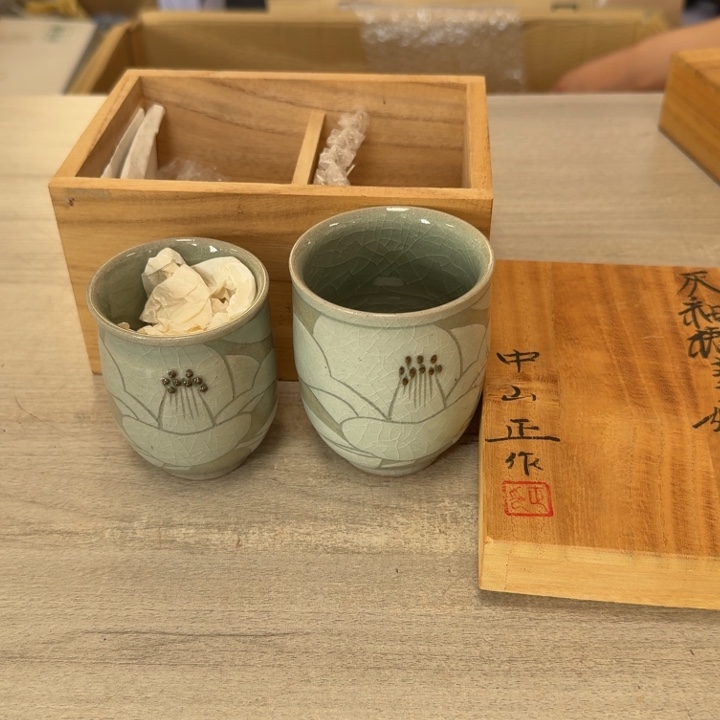 瓷片茶道具工艺品