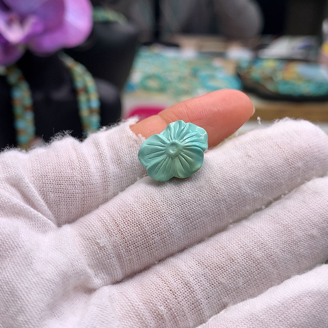 绿松石未镶嵌配饰