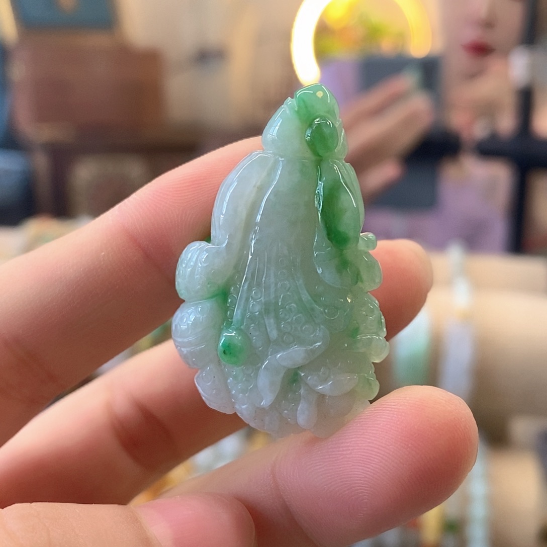 未镶嵌挂件翡翠翡翠挂件