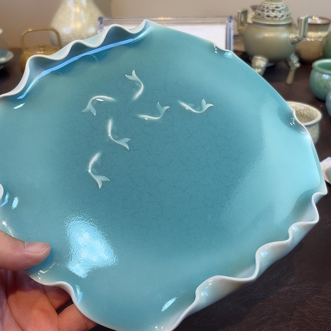 咻***1瓷片龙泉青瓷福利青瓷