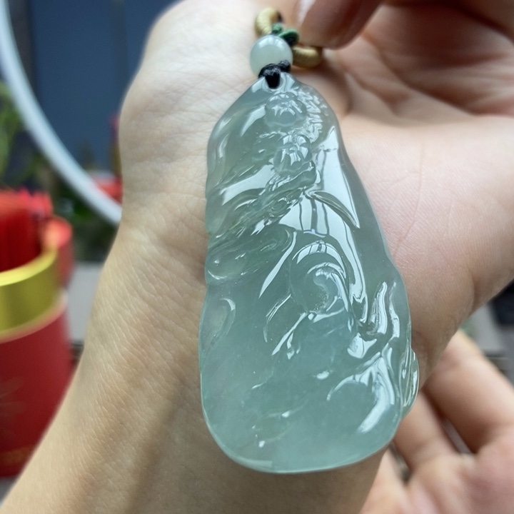 翡翠未镶嵌颈饰吊坠18