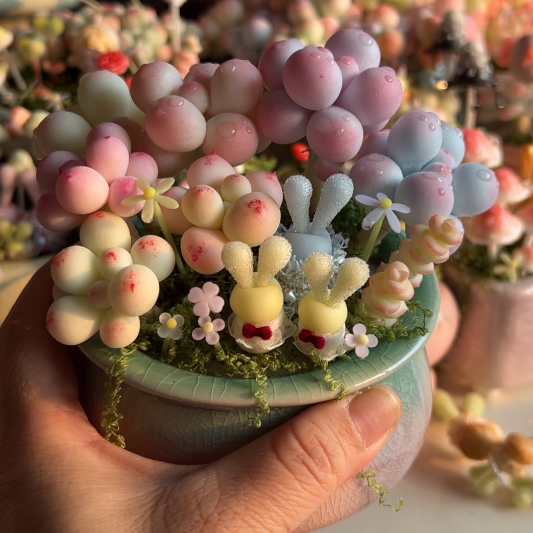 树脂树脂粘土花花