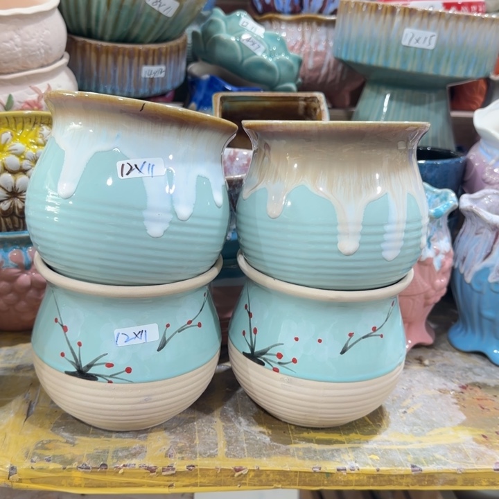 凑9块包邮，有孔，花盆