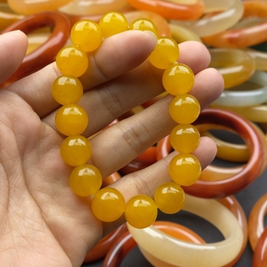 石英质玉未镶嵌手镯