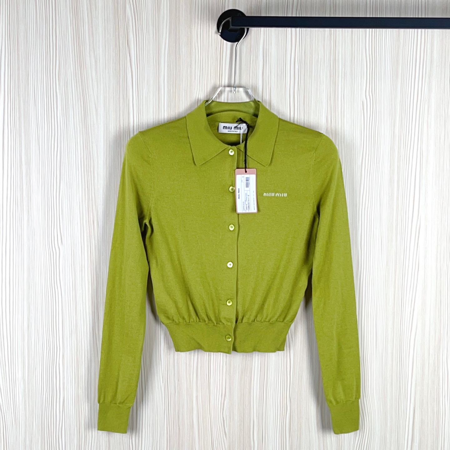 未使用 MIU MIU/缪缪 开衫/成色看直播尺码36/GSS30252 