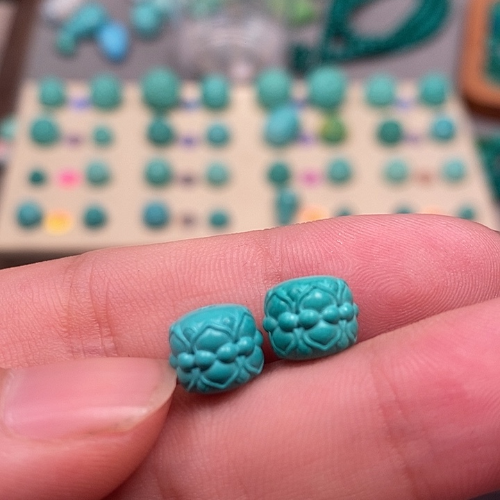 原生态湖北矿散珠配饰，尺寸9