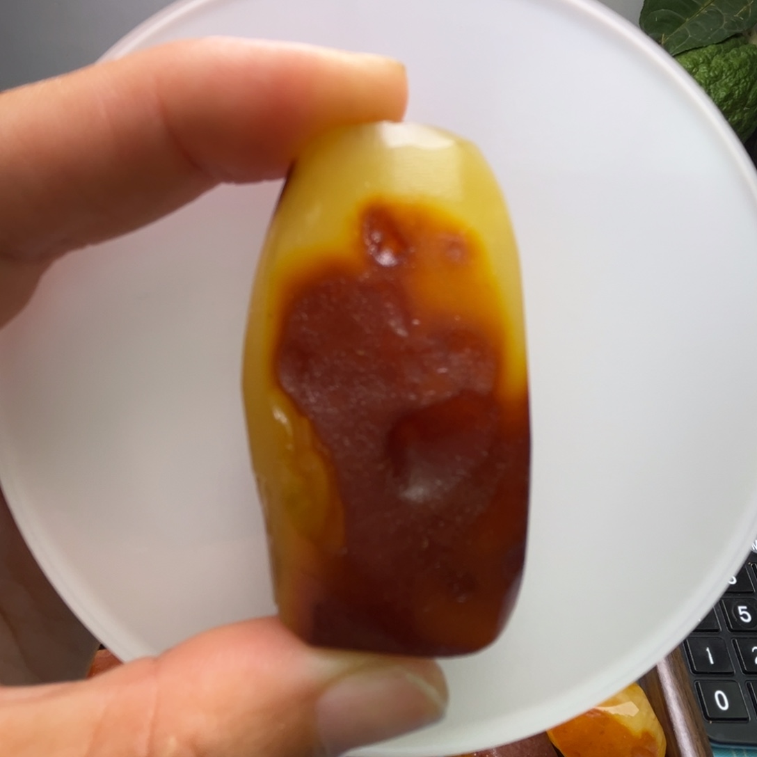 定制琥珀未镶嵌琥珀蜜蜡原石定制有瑕