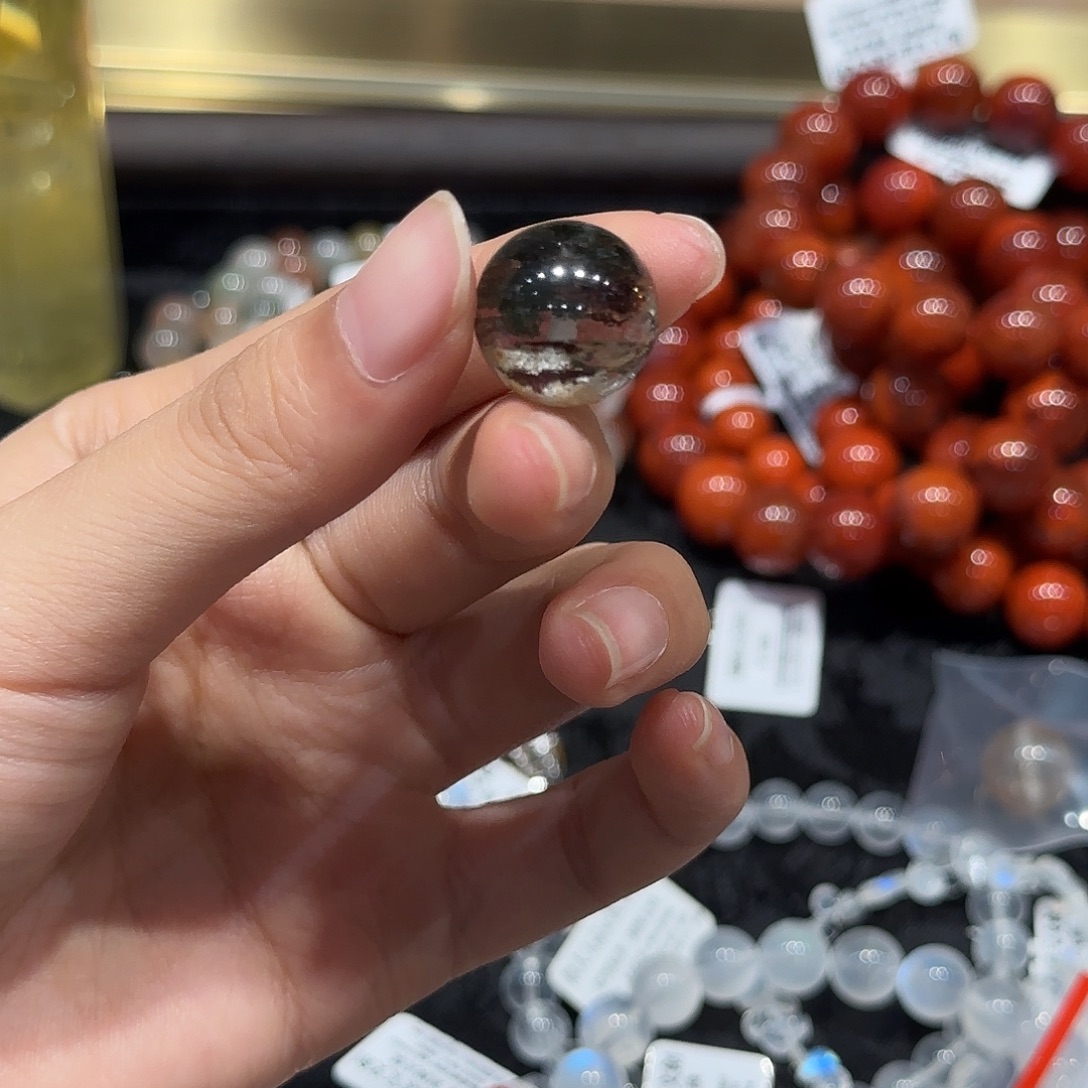 未镶嵌吊坠(不含链)水晶卡15mm 四季幽灵