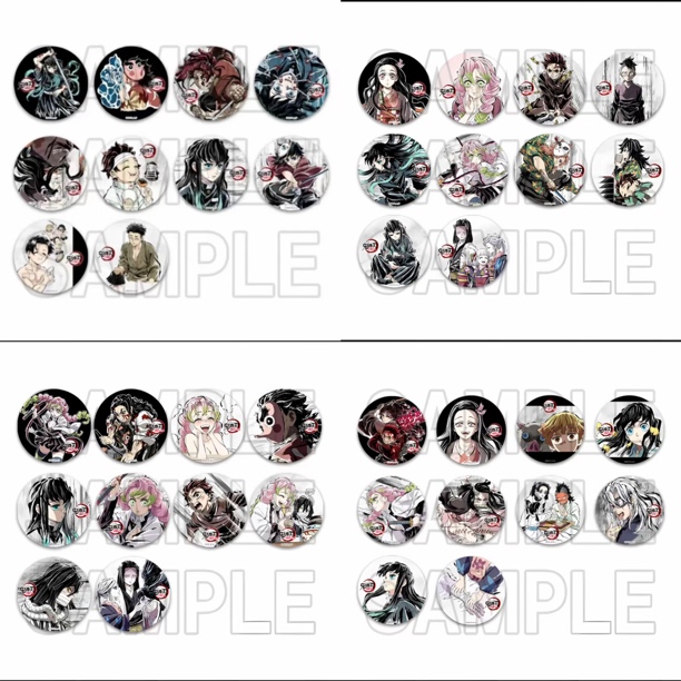 鬼灭之刃幕间吧唧 1.2.3.5弹 转盘 潮玩盲盒