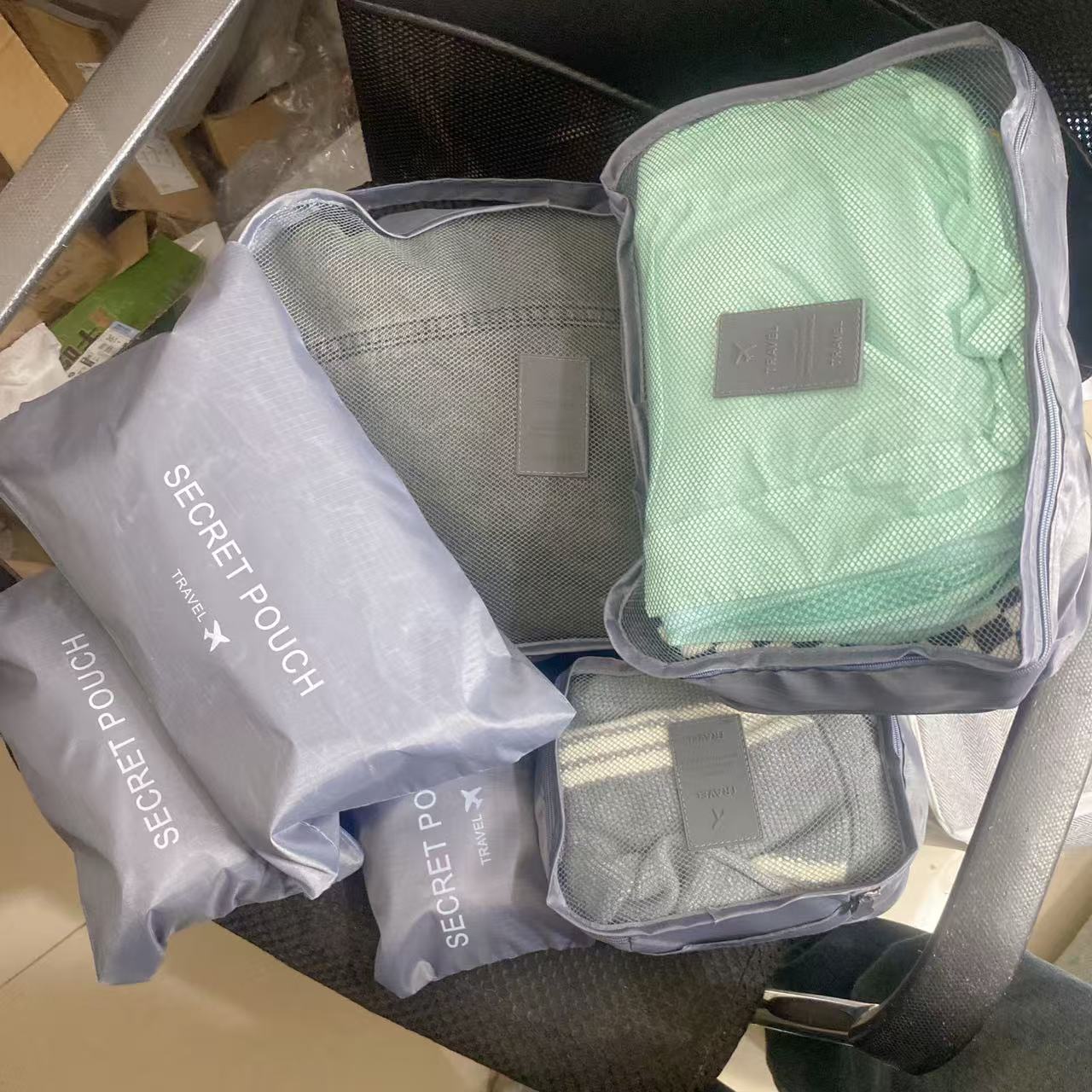 中号牛津布外贸款旅行6件套