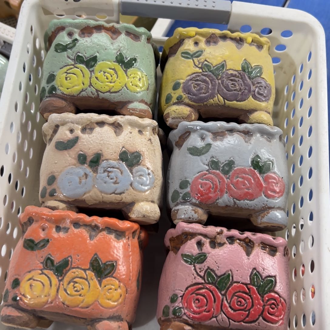 陶瓷多肉小花盆@@1930