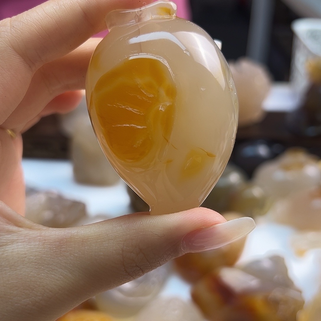 玛瑙/玉髓未镶嵌颈饰