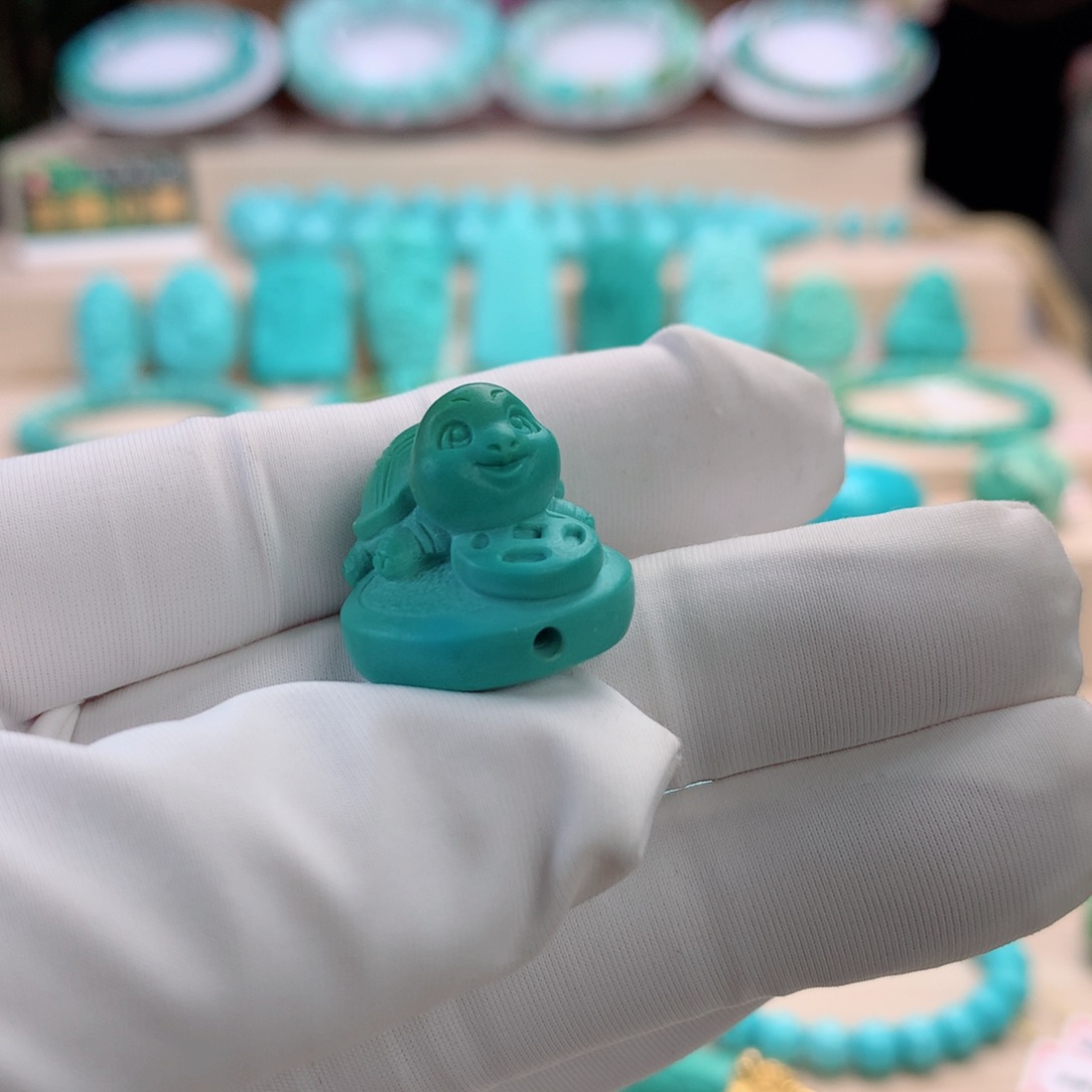 绿松石挂件未镶嵌