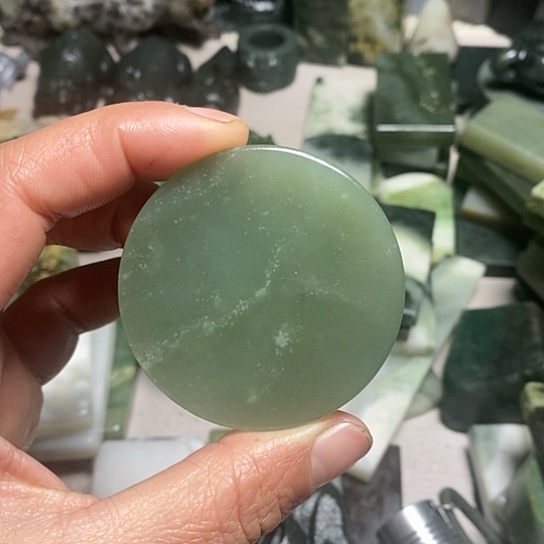 【闪购商品】和田玉（糖玉）珠宝半成品未镶嵌友*