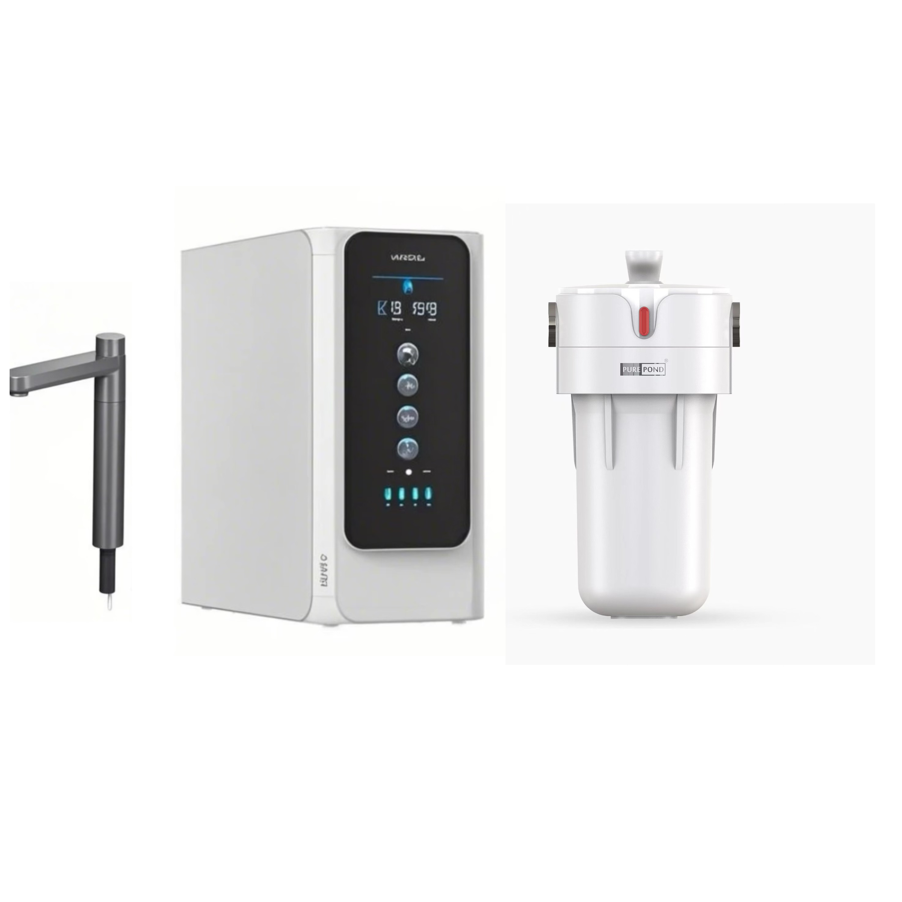 锐普M系列通用滤芯变频零陈水带漏水保护净水器配水邦10寸大白瓶