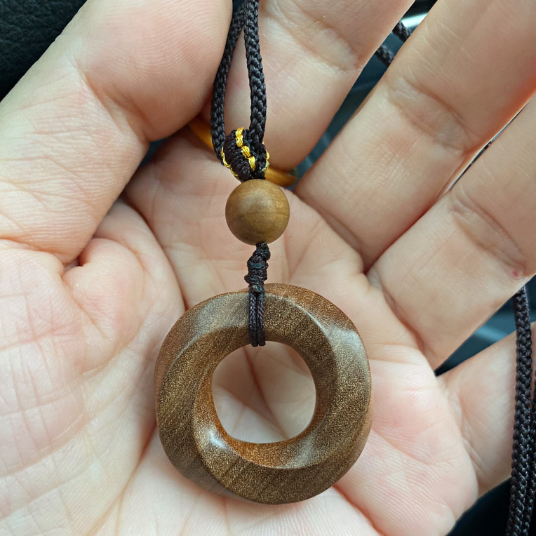 老山檀香正区料莫比乌斯环30mm厚8mm