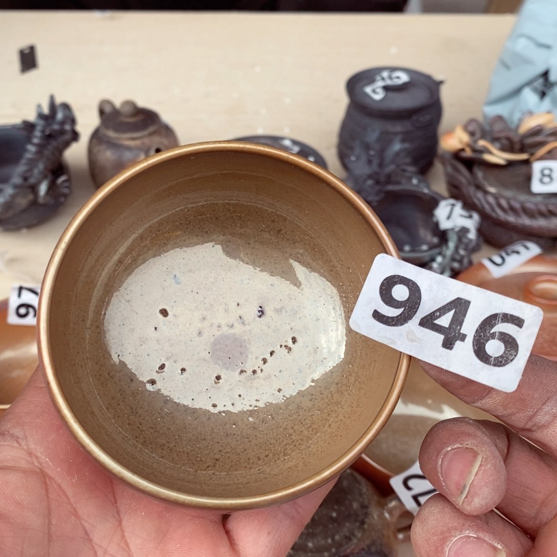 柴烧茶具陶瓷杯子
