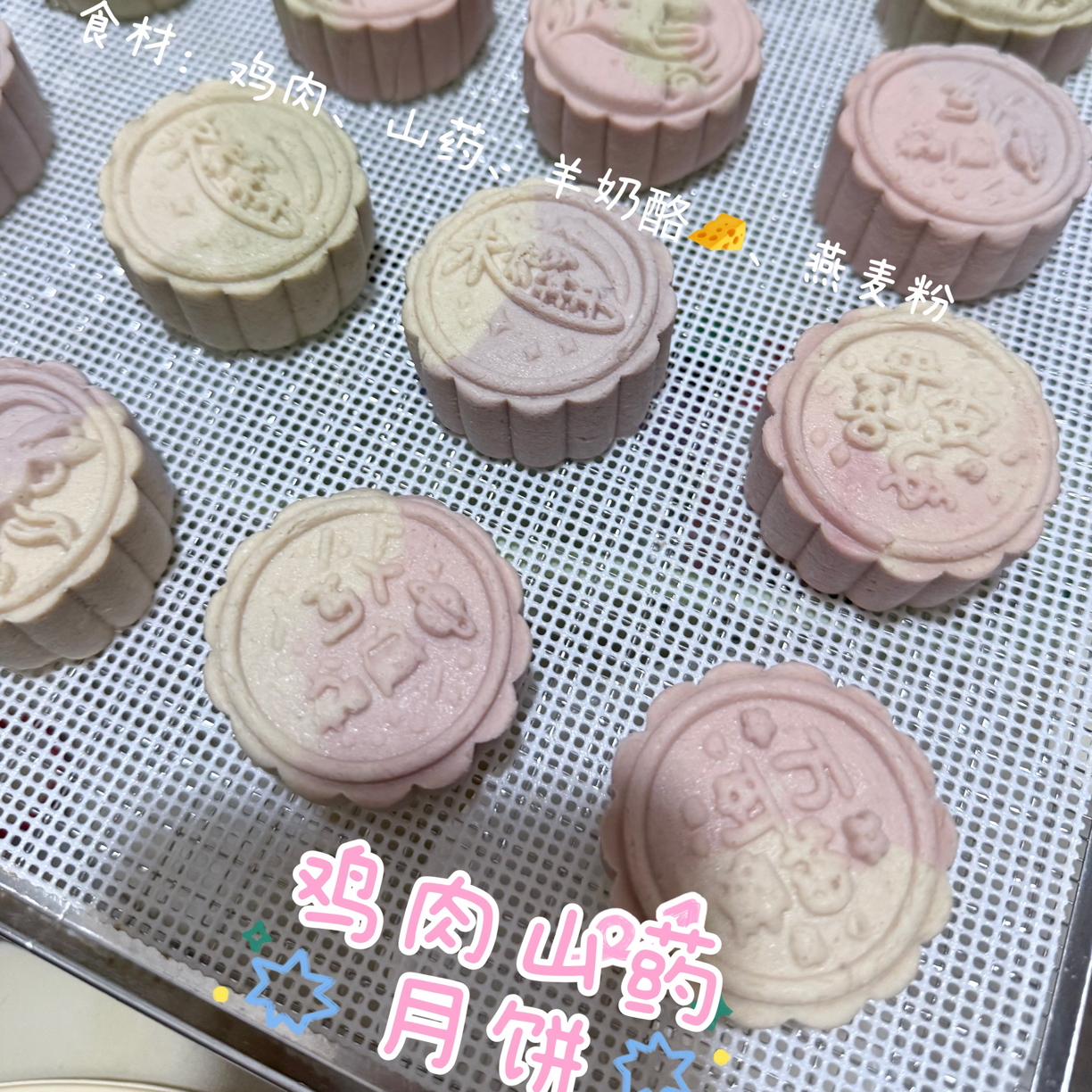 中秋节鲜食宠物月饼