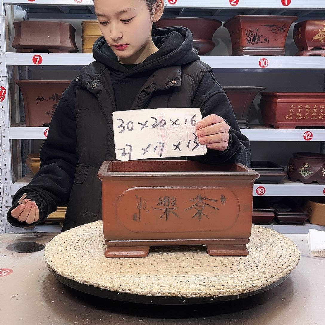 紫砂花盆紫砂花盆