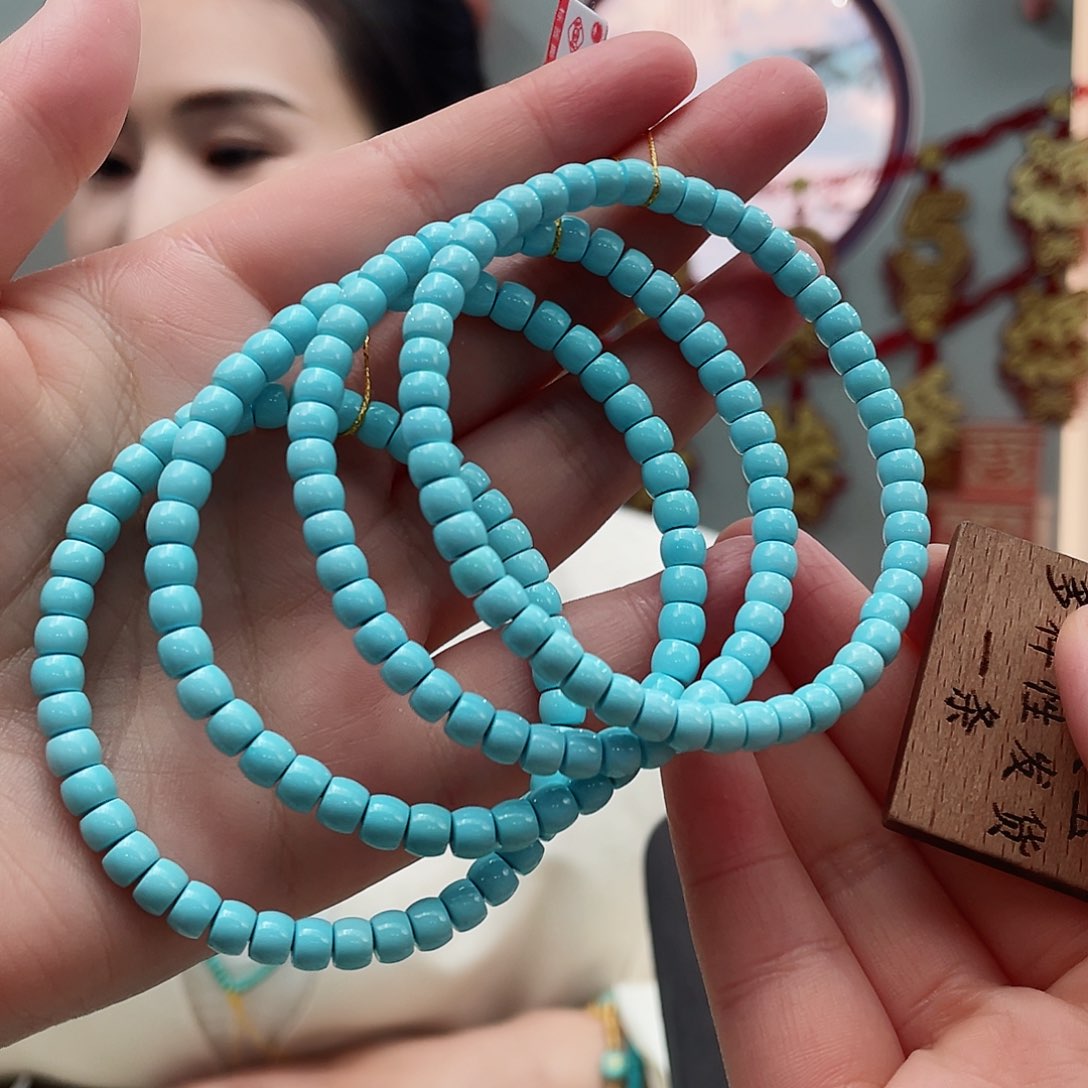 绿松石手串未镶嵌