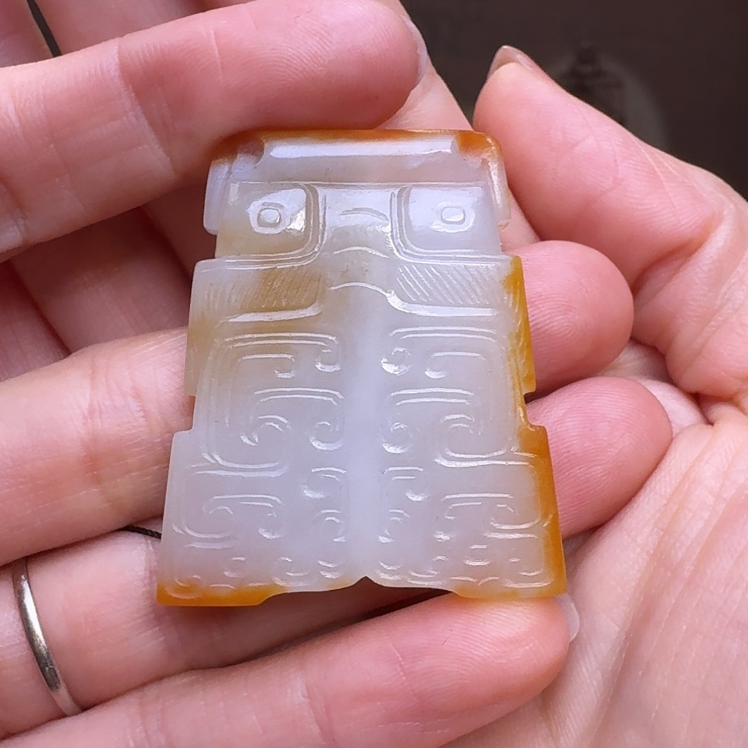 和田玉儒家金玉未镶嵌9****?