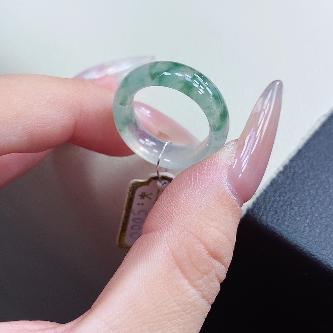 未镶嵌戒指翡翠10号