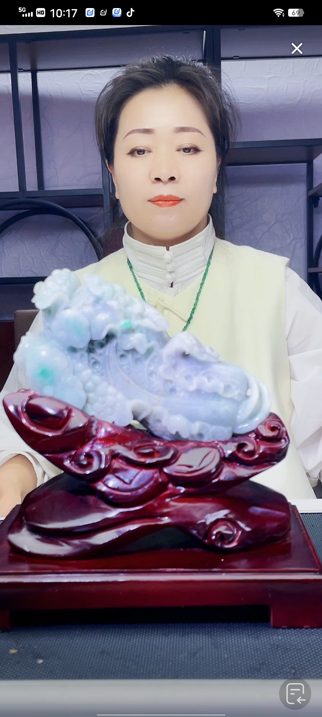 定制翡翠未镶嵌毛货02070006