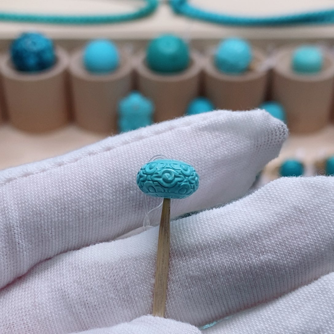 绿松石珠宝奇石未镶嵌