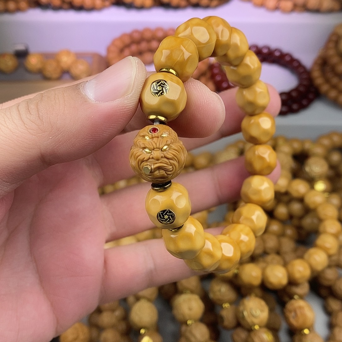 猴头核桃手串全品大奶酪四目烟鬼