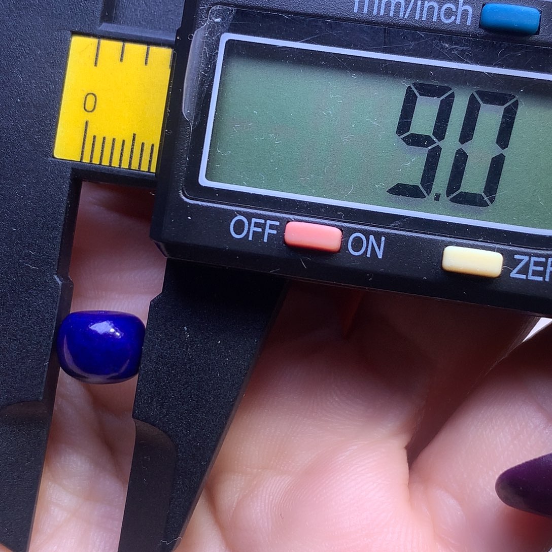 钝***力青金石未镶嵌9m老型