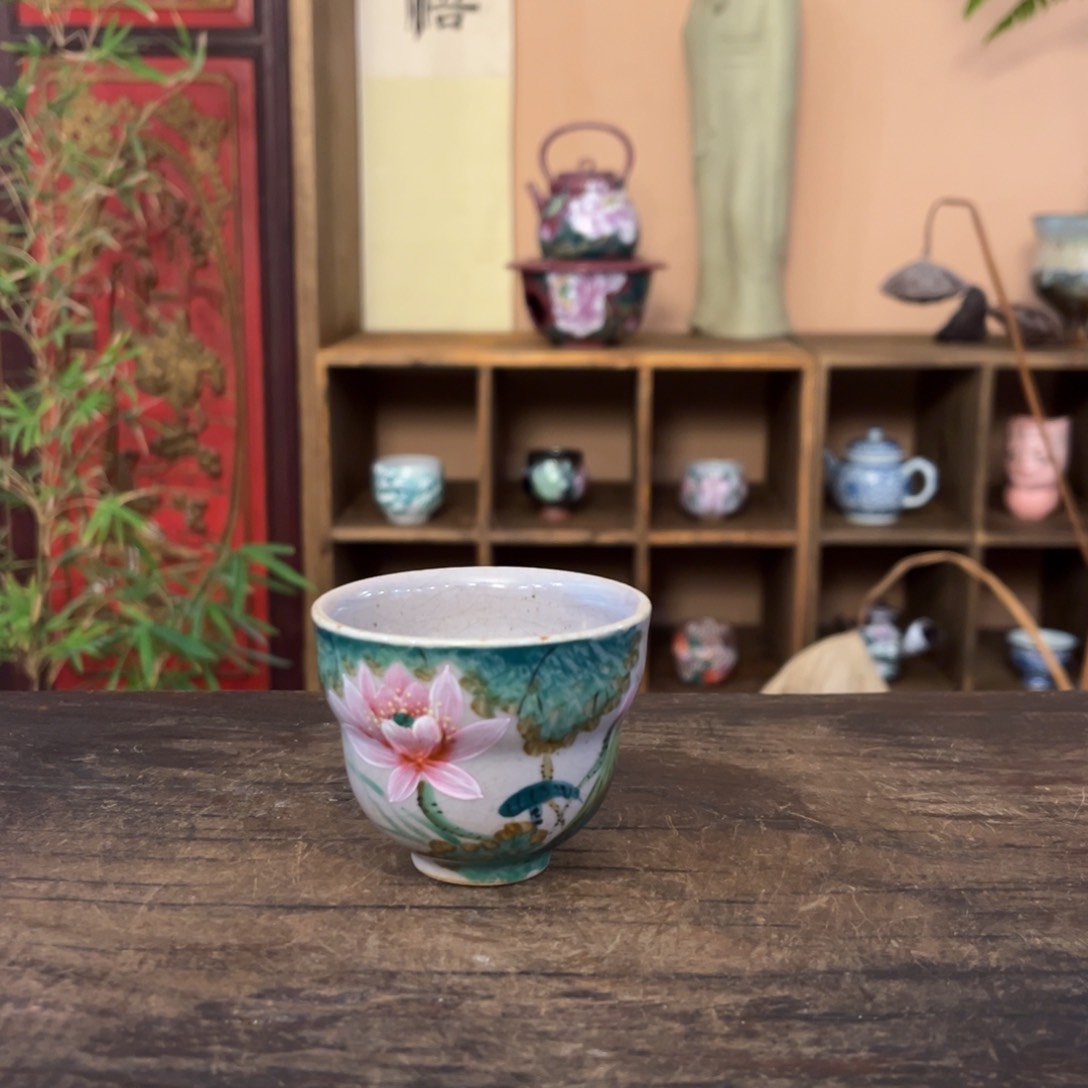 杯景德镇纯手工手绘陶瓷